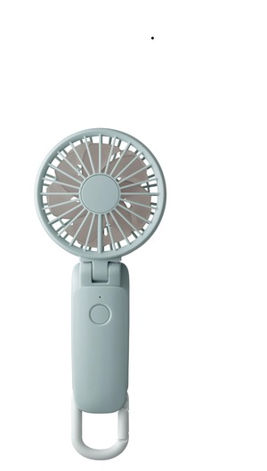 【人気】リズム(RHYTHM) 2024 ハンディファン首掛け 静音 USB充電式 強力 弱でも涼しい DCモーター 2重反転ファン カラビナ 小型 携帯扇風機 にも 卓上扇風機 にもなる Silky Wind Mobile 3.1 ライトブルー 9ZF036RH04