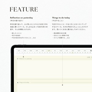モーニングジャーナル┊︎8色セット┊︎昨日の振り返り┊︎今日やること┊︎リンク付き