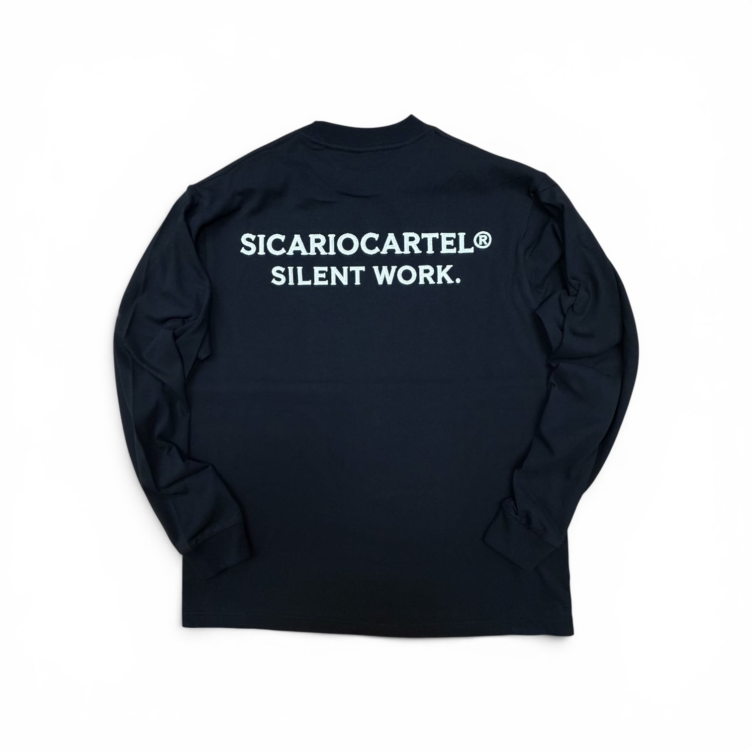 SILENT WORK L/S 7.1OZ BK | SICARIO CARTEL