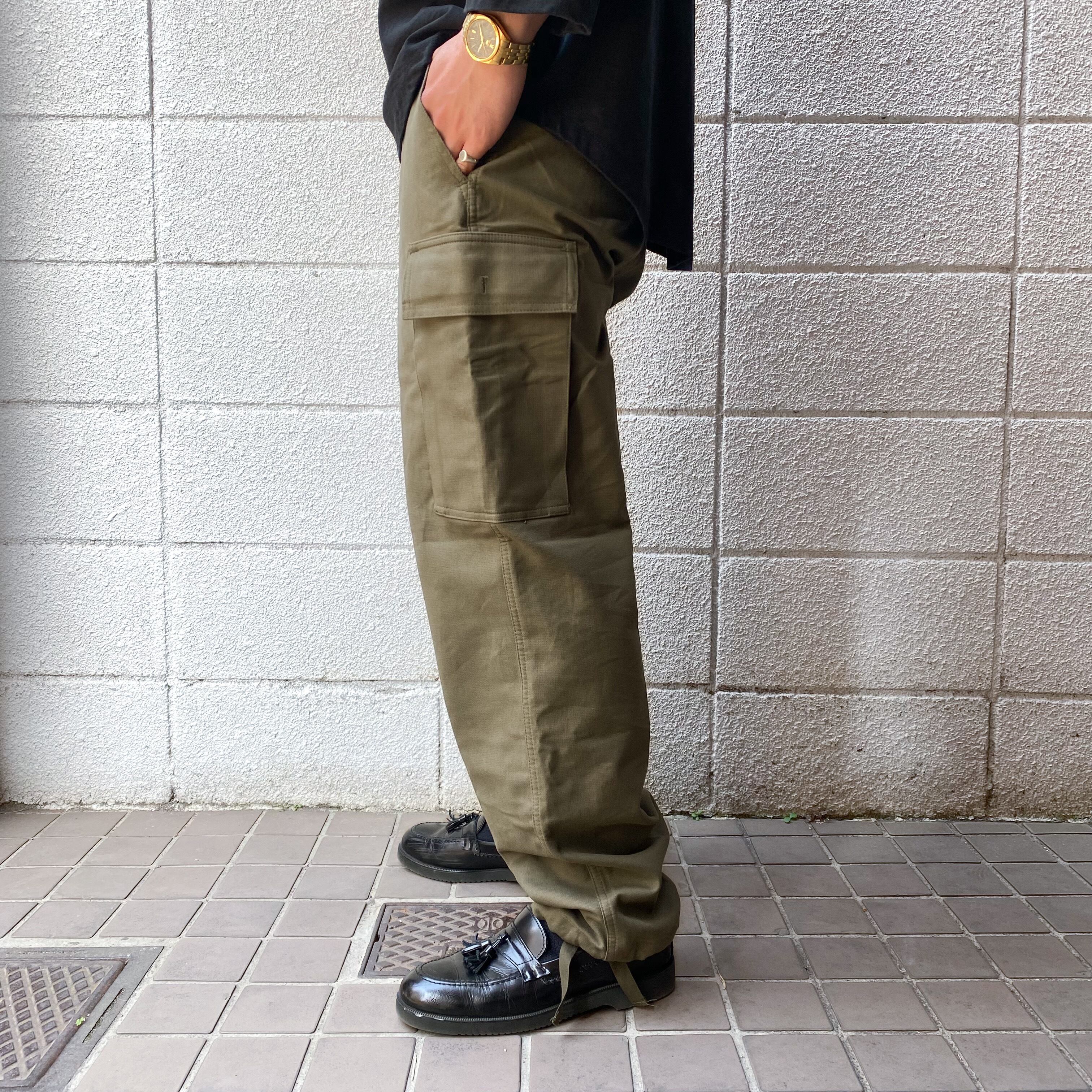 DEADSTOCK 90's GERMAN ARMY Moleskin Cargo Pants 6 / デッドストック ドイツ軍 ミリタリー  カーゴパンツ モールスキン ジャーマンクロス 古着 デッドストック