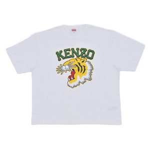 【KENZO】TIGER VARSITY OVERSIZE T-SHIRT(OFF WHITE)