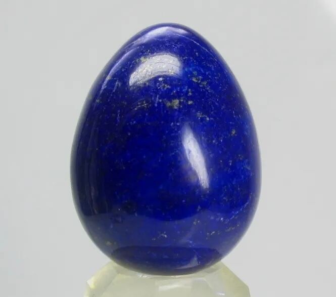極上の天然ラピスラズリ エッグ 特選品☆F566 | 水晶・天然石