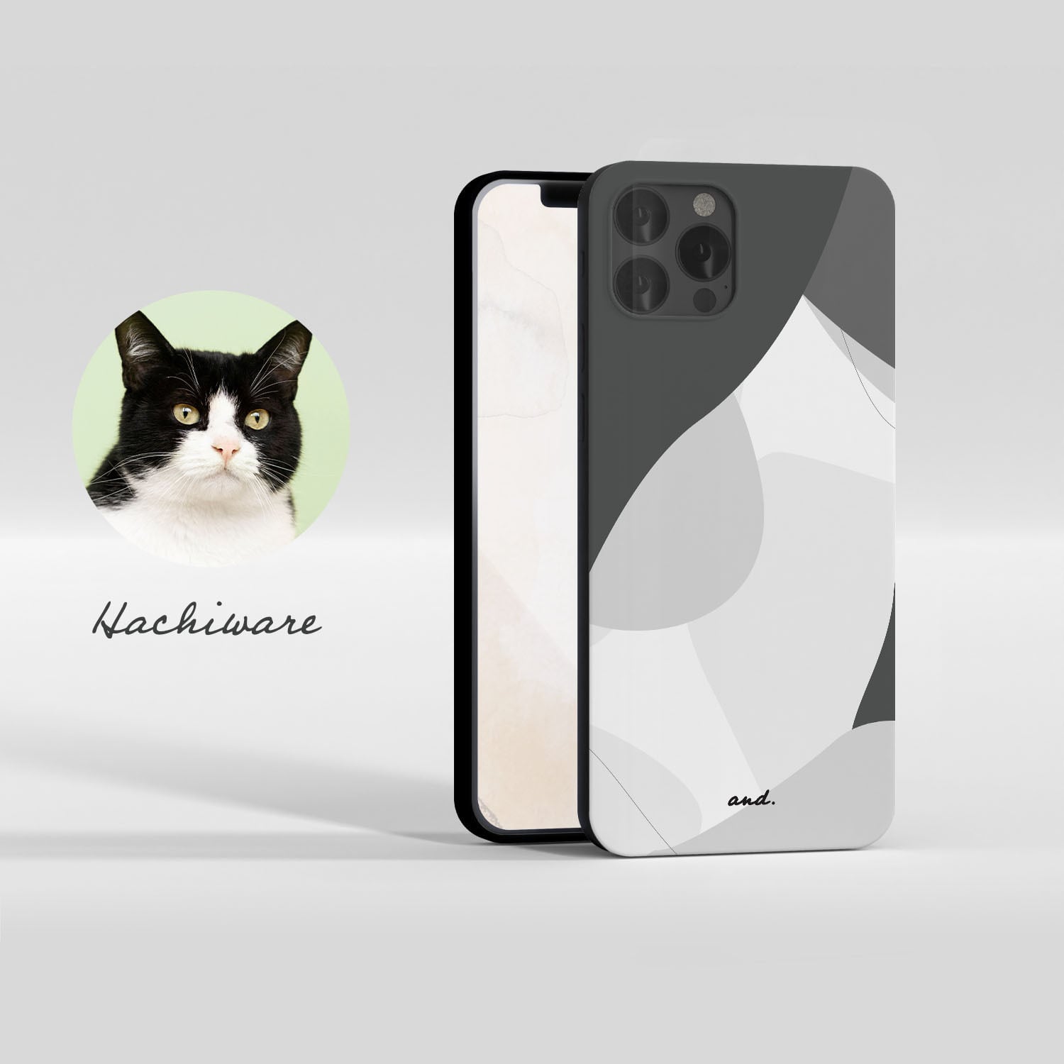 ネコ柄 iPhoneケース / ハチワレカラー | 猫を飼ってる人のための猫