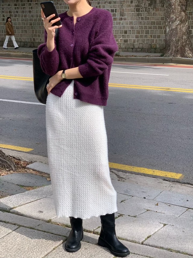 (予約) signature / Carat Cardigan 4color