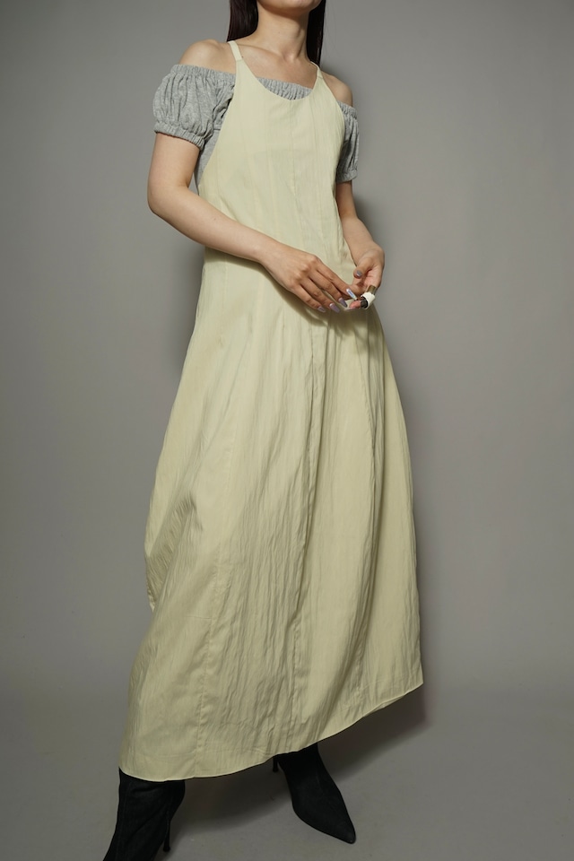 BALLOON  DRESS  (BEIGE) 2404-95-911