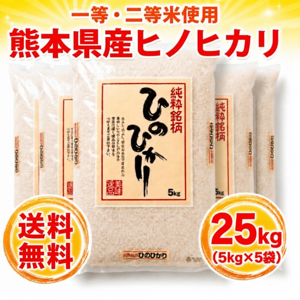 お米 米 5kg 白米 送料無料 熊本県 菊池産 ひのひかり 令和7年産