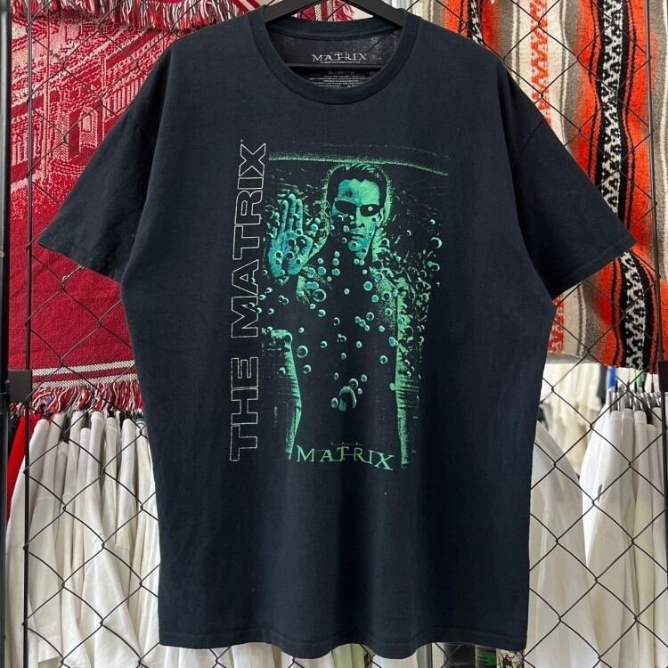 ムービー系 マトリックス 半袖Tシャツ プリント XL 古着 古着屋 埼玉