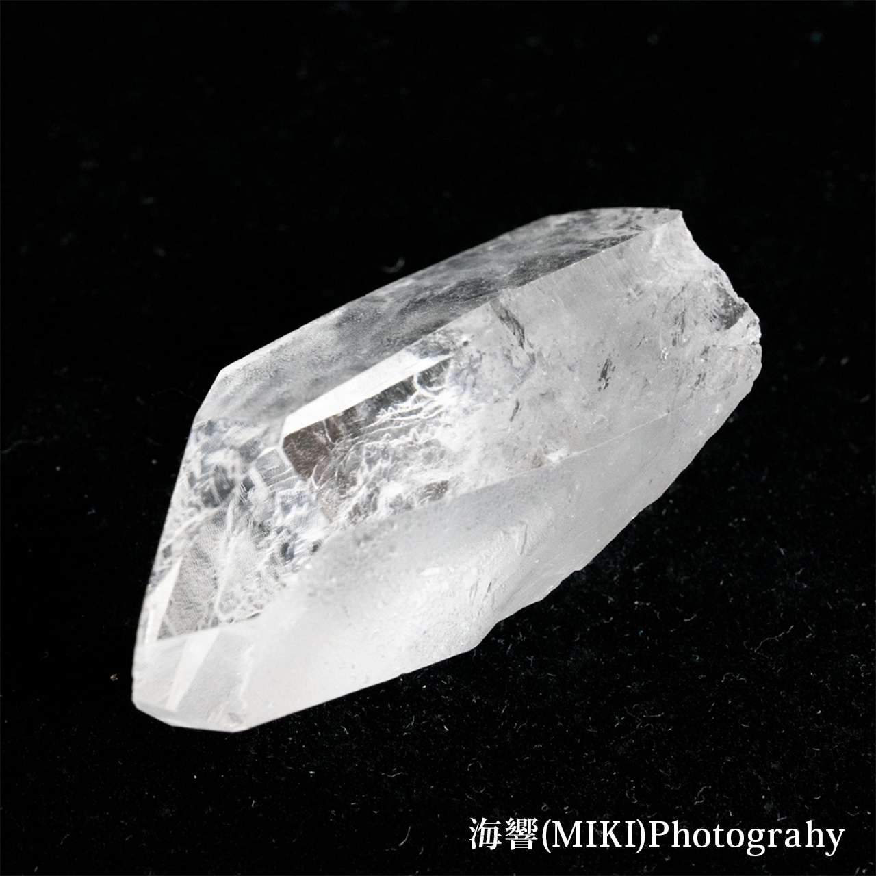【海響(MIKI)セレクト ブラジル トマスゴンサガ産クォーツ(水晶) ポイント #C】クリスタルエネルギークリアリング&チャージ付き 浄化、保護、ヒーリング、瞑想に! 送料無料・画像4