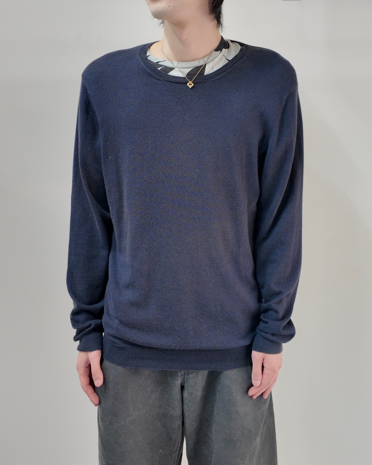 【2018/SS PRADA】basic faded knit