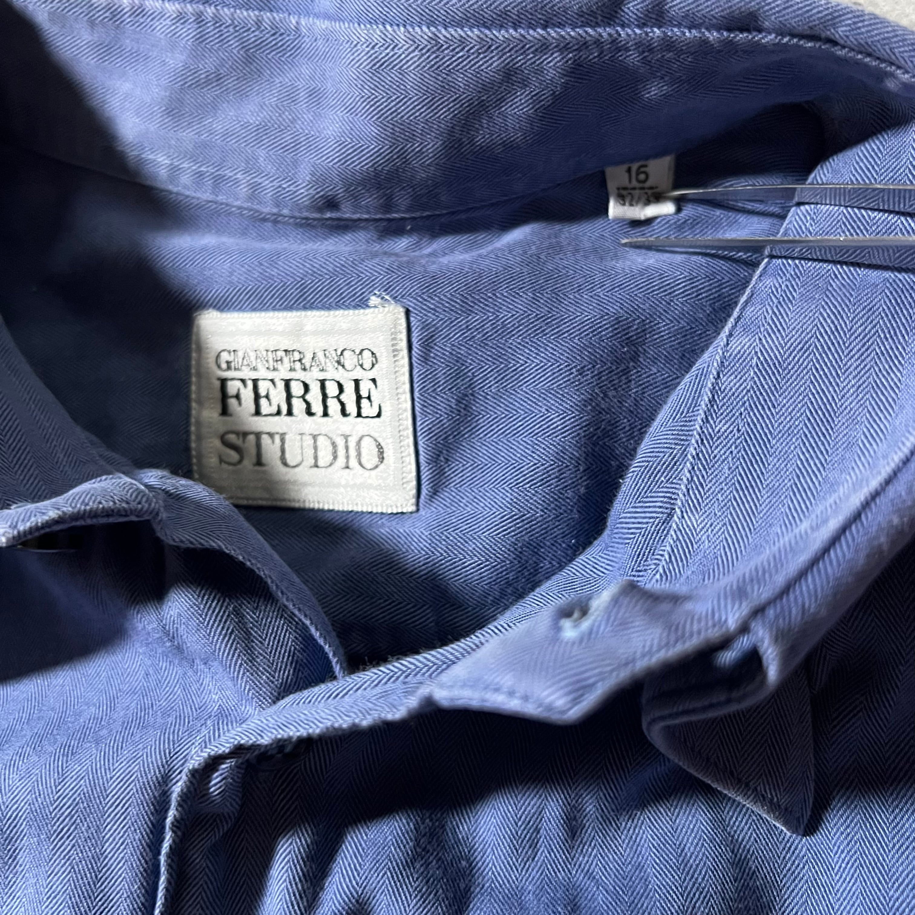 【美品】メゾン マルジェラ イエロー ストライプ シャツ 39サイズ イタリア製