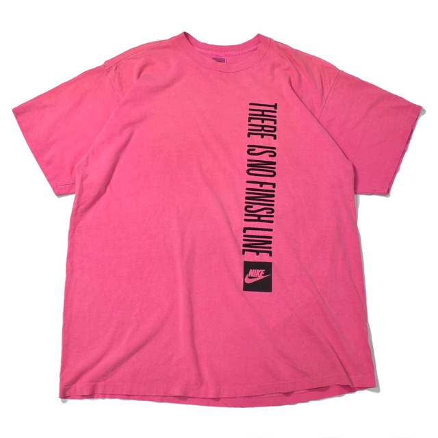 L] 90's Nike Printed T-shirt Pink | mongos