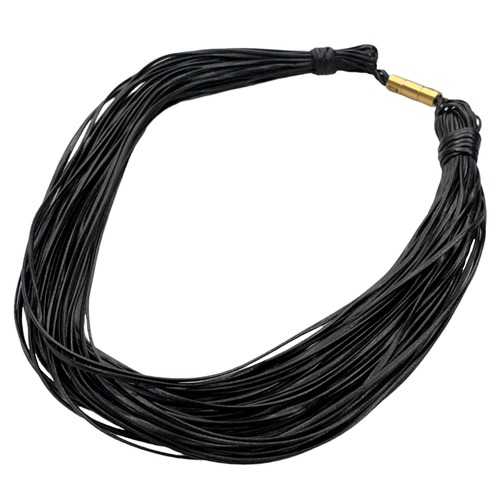 SS2002 LEATHER NECKLACE