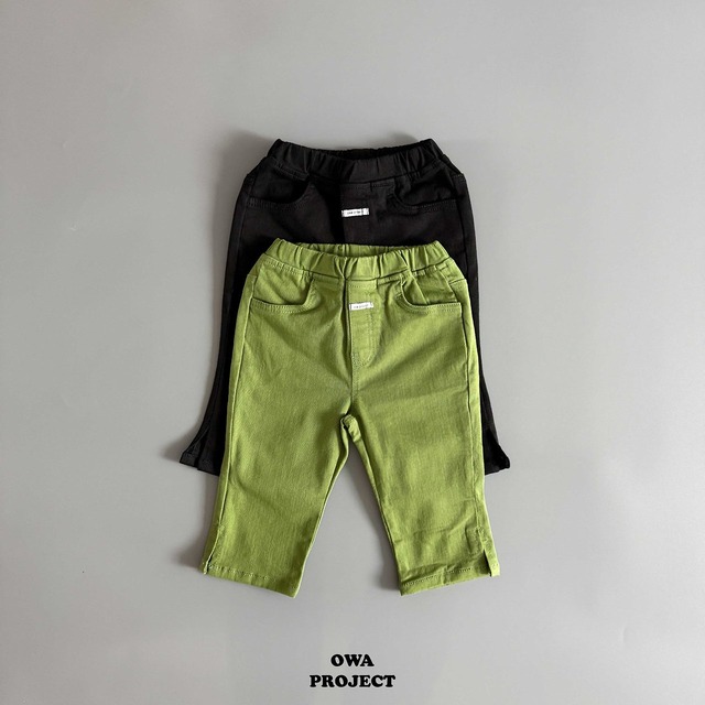 【取寄】owa|capri pants|カプリパンツ|S-JS|kids&jr|26 autumn