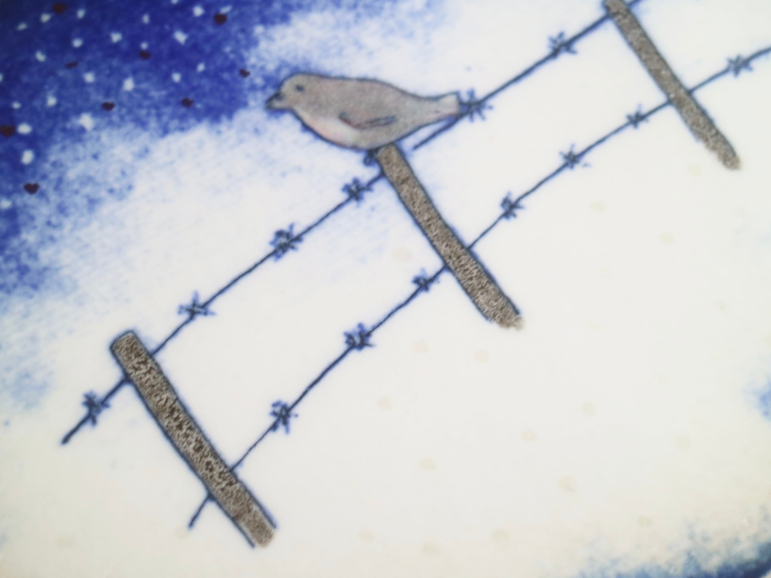 再入荷】ARABIA / Helja ヘルヤ / スズメの陶板 No.6324 | Taloni
