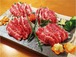 【R8S-012】純国産馬刺し 霜降り （150ｇ、醤油・生姜付）