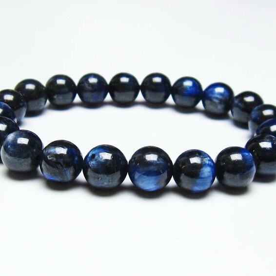 カイヤナイト ブレスレット 10mm 一点物 メール便可 [M便 1/10] 111-39999