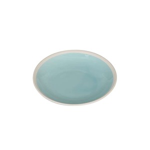 DULTON CAKE PLATE WITH WHITE RIM TURQUOISE ケーキ プレート ウィズ ラスト リム K21-0324TQ ダルトン　インダストリアル アメリカン ヴィンテージ Nicoスニ ニコスニ