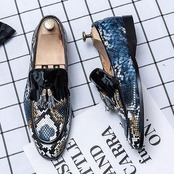 tassel leather shoes 00273