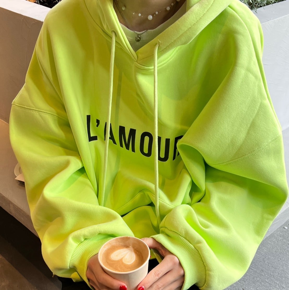 L’AMOURビッグフーディー_LN01761