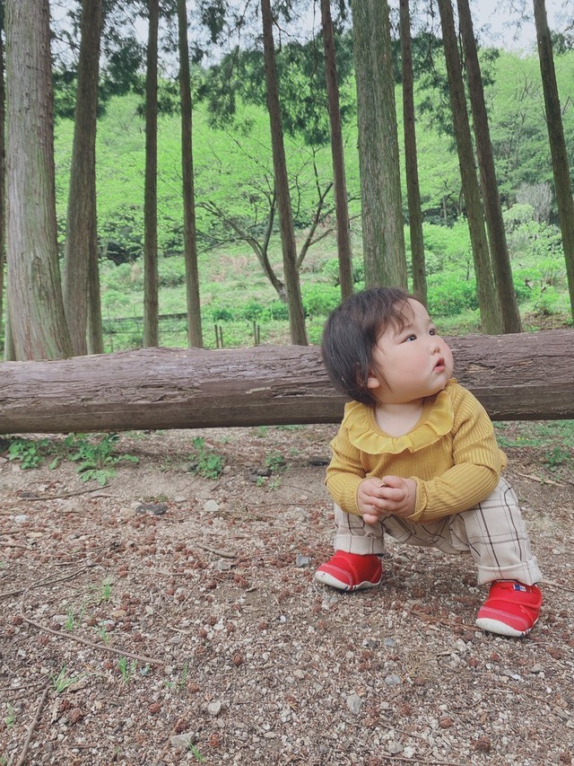 チェックパンツ