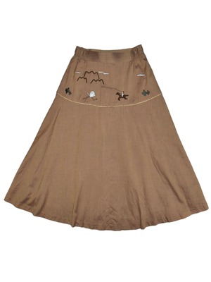 DoReMi Unique Series –  Horse Embroidered Skirt