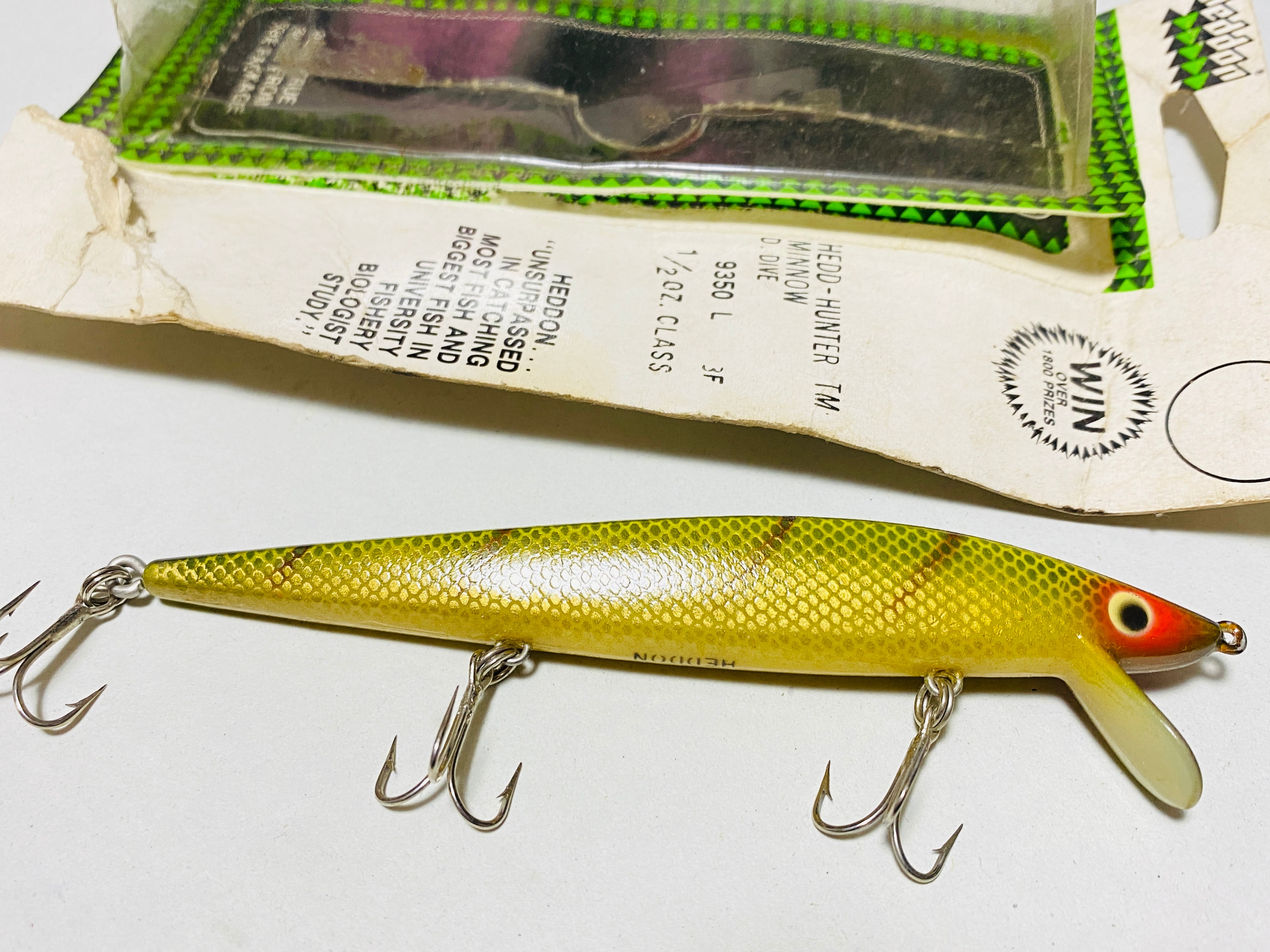 ルアー・フライ Heddon Hedd Hunter minnow Heddon Hedd Hunter minnow