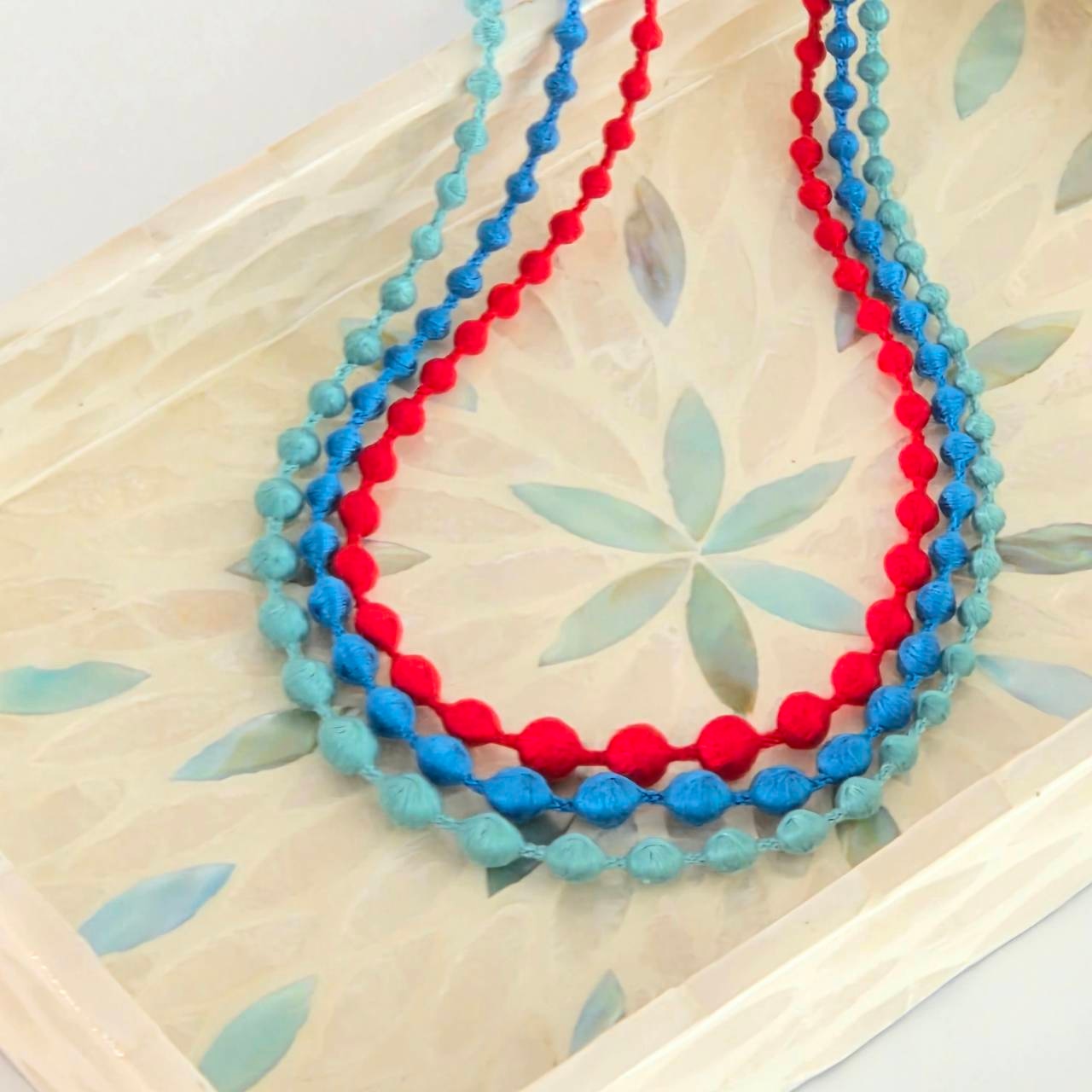 000 TRIPLE O｜ネックレス　スフィア・プラス60（旅する色in群馬）