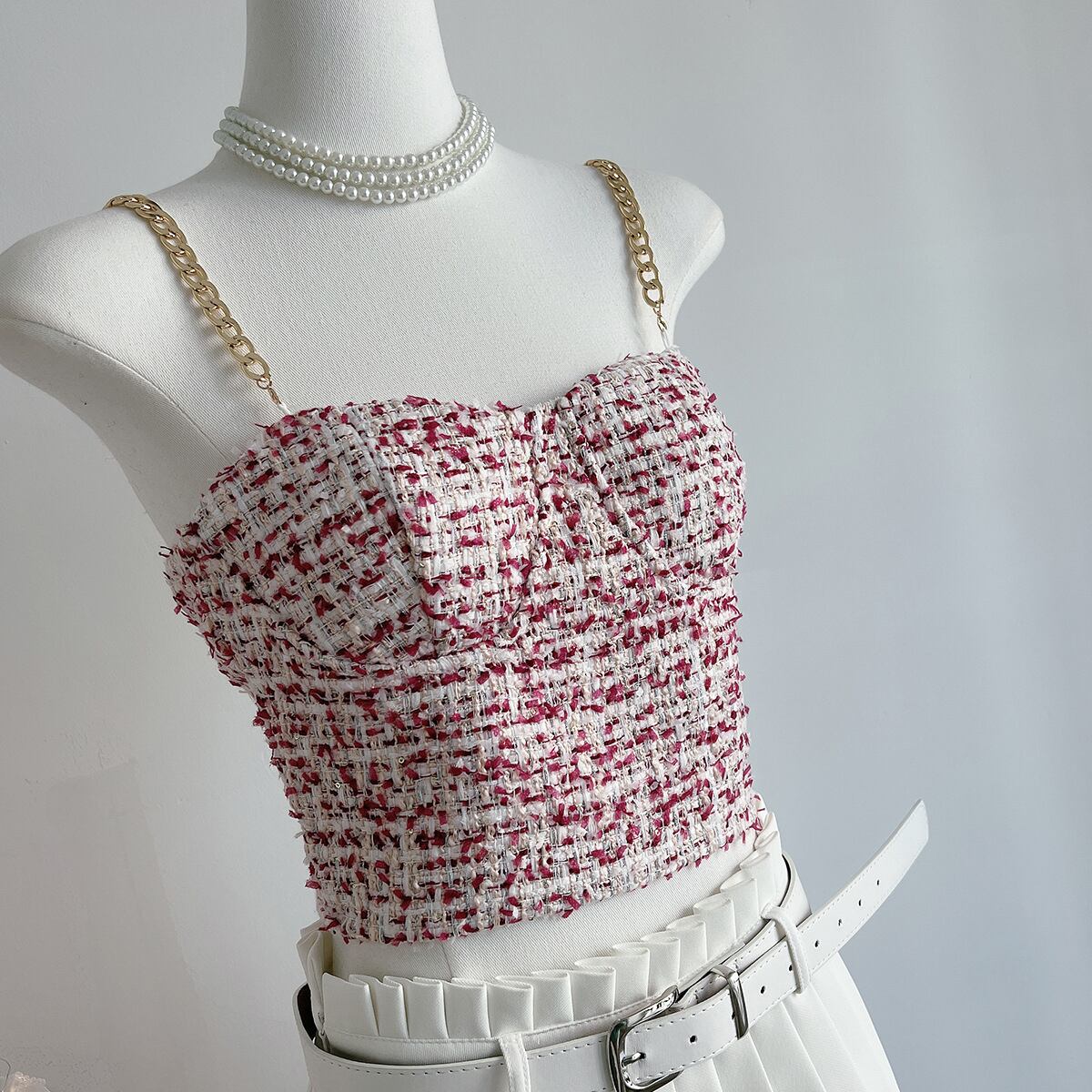 【上下セット】新作 チョッキ スカート セクシー かわいい MY2-MYK5195