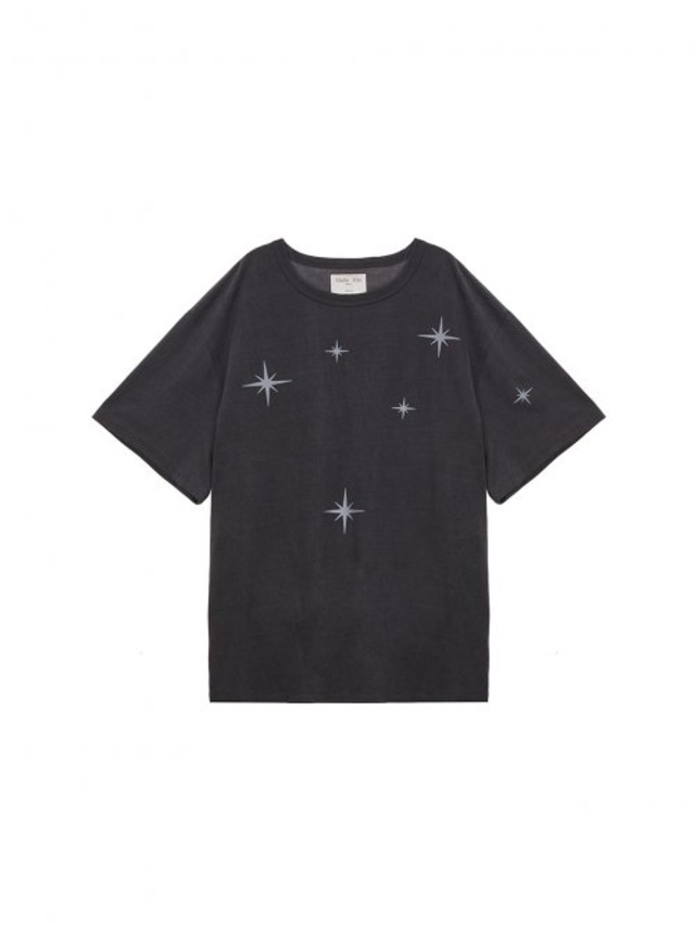 [MATIN KIM] ANGEL PIGMENT TOP IN CHARCOAL