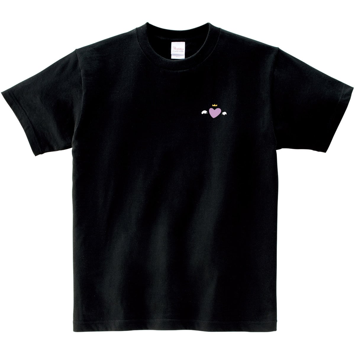 選べるデザイン 全6種類 ハート ワンポイント Tシャツ ms103 カップル ラブラブ キューピット