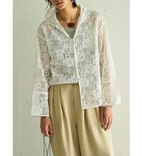 ご予約品】《YENN》PORTABLE LACE HOODIE [Y262-12047]【送料無料