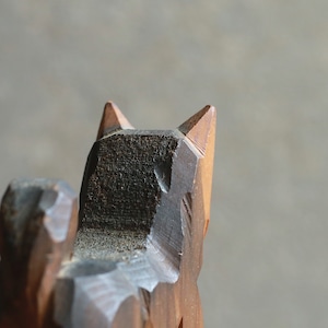 凛々しい立ち姿で、熱い視線を送る犬 1