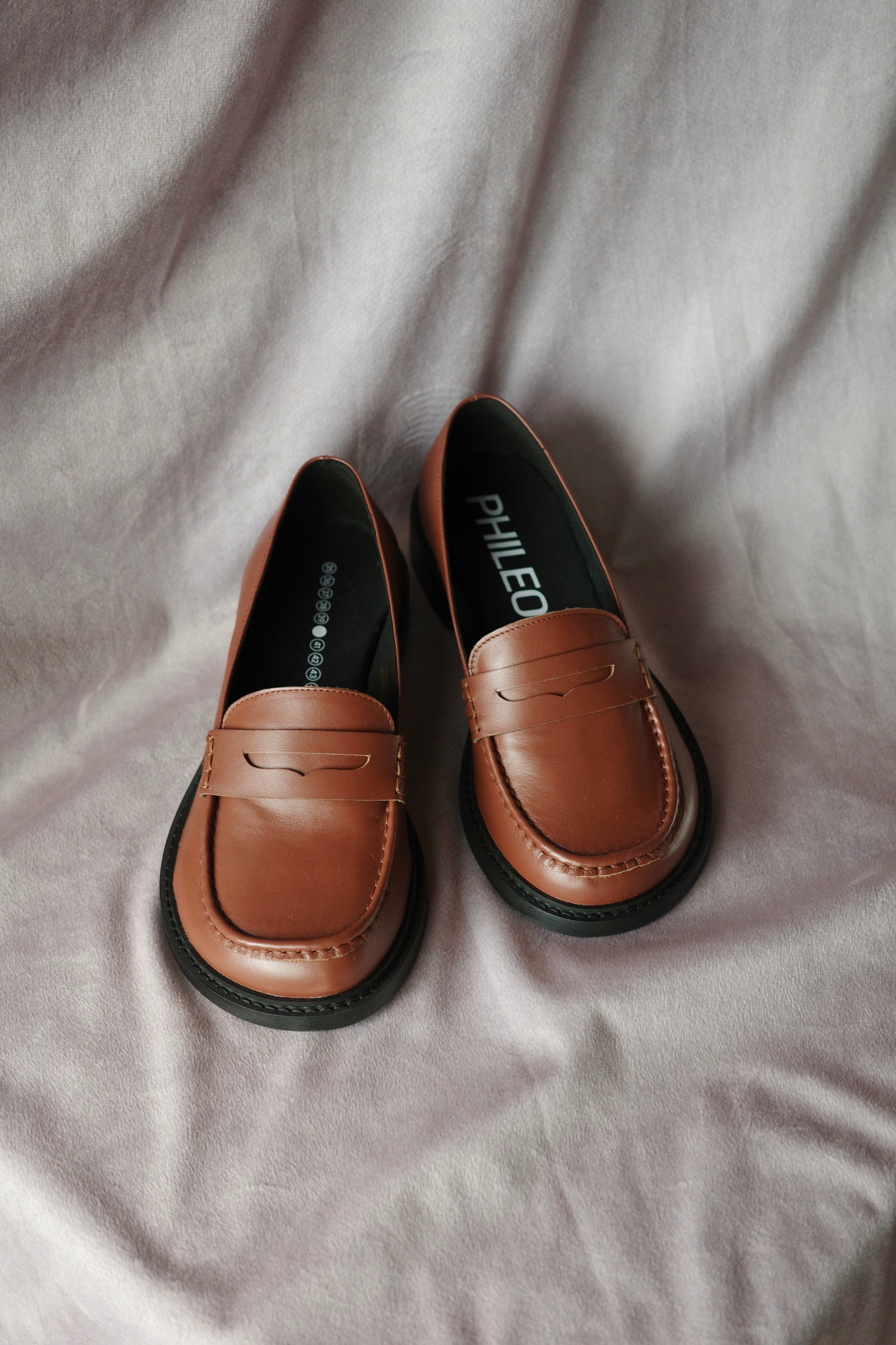 PHILEO【MOCASSIN -MUD BROWN-】