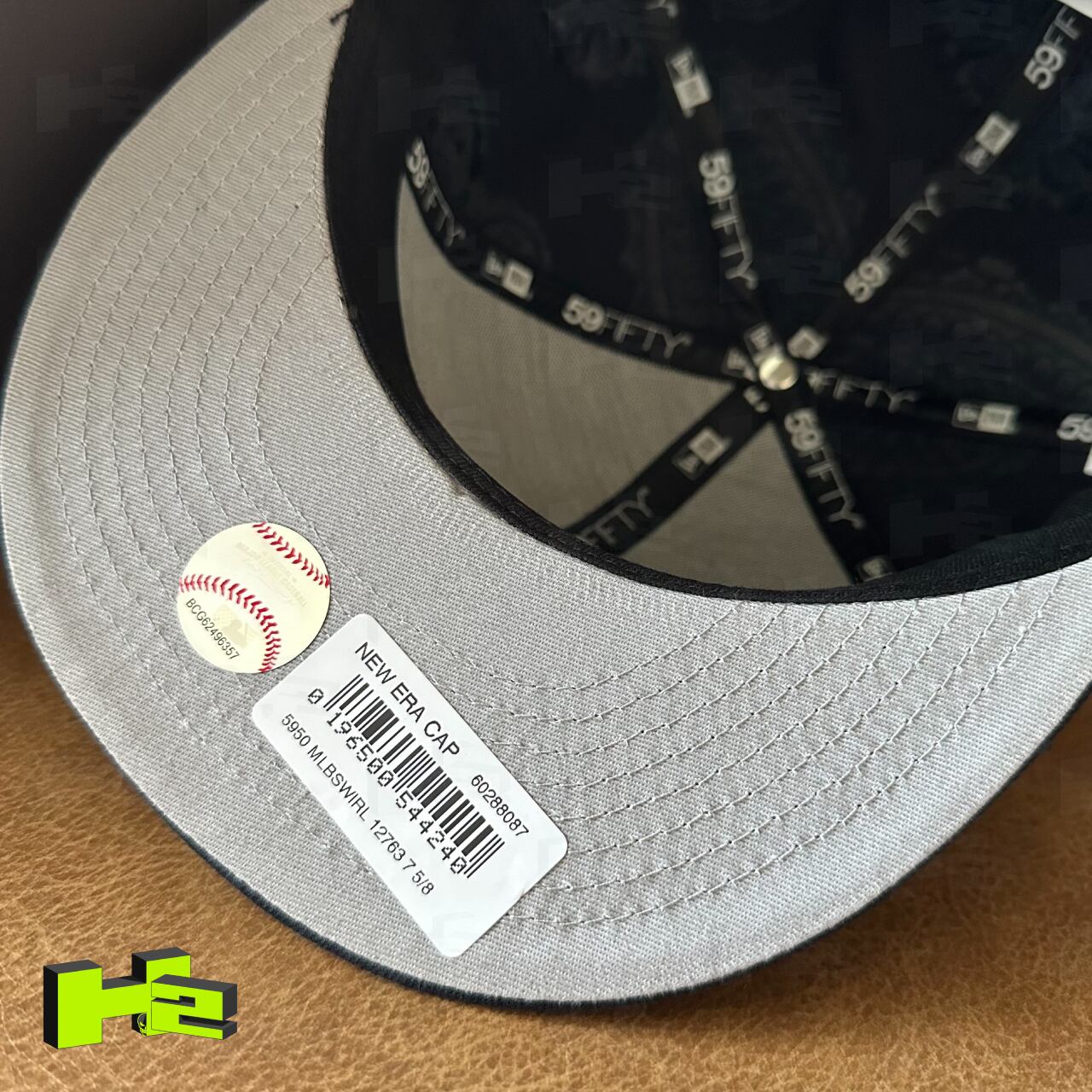 NEW ERA【海外限定】MLB CHICAGO WHITE SOX SWIRL BLACK / GREY UV
