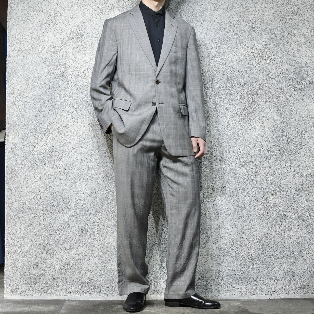 Brooks Brothers 1818 Madison glen check set up