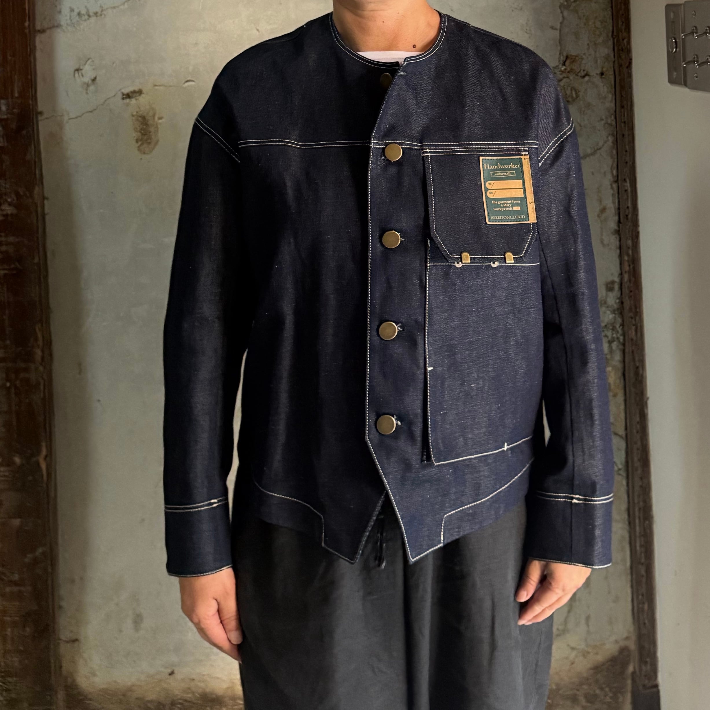 ASEEDONCLOUD/アシードンクラウド HW blouson /ハンドベーカー ブルゾン デニム #261203