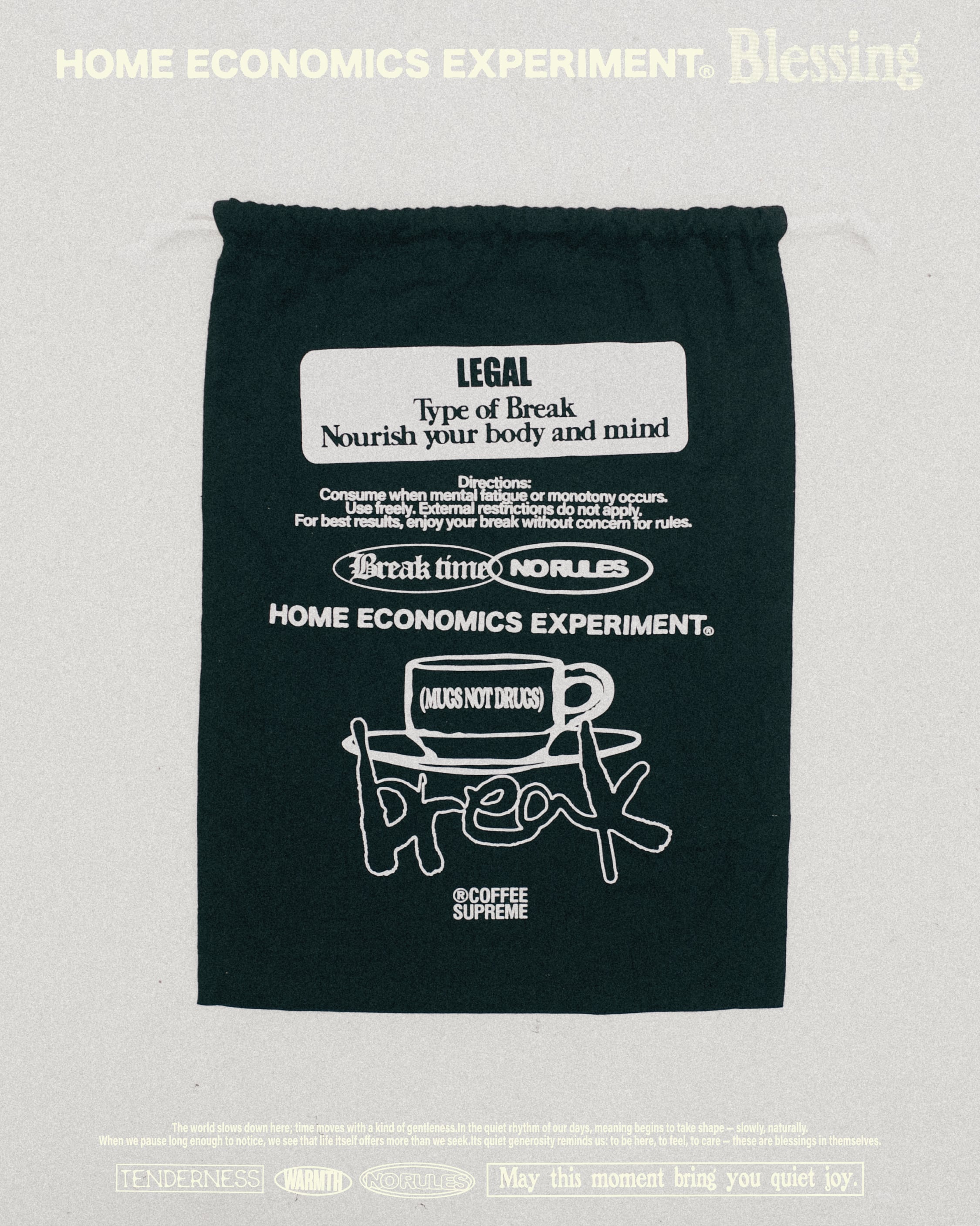 HOME ECONOMICS EXPERIMENT x Coffee Supreme Tokyo スペシャルパック