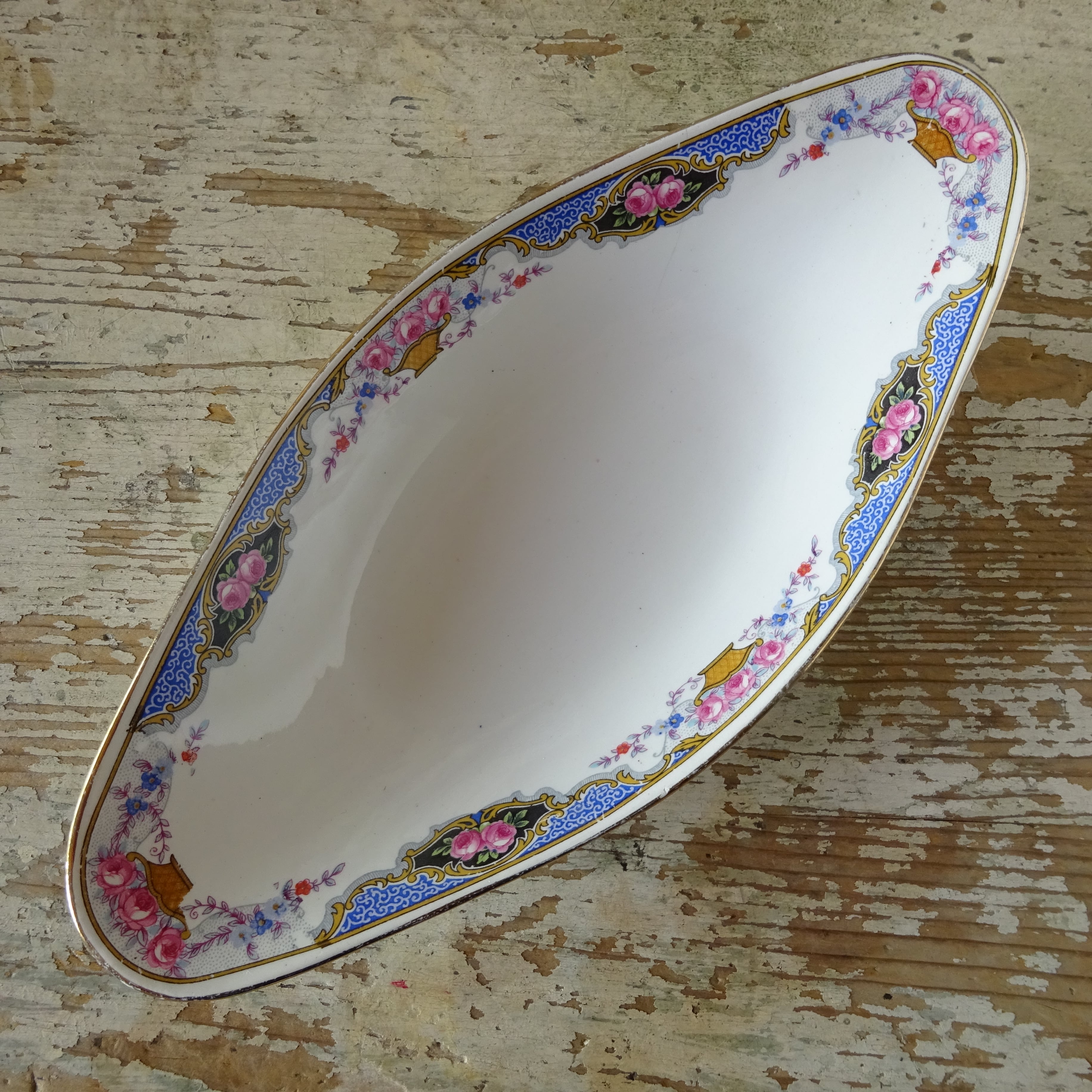 ☆SARREGUEMINES ET DIGOIN décor《Petites Roses》RAVIER (B)