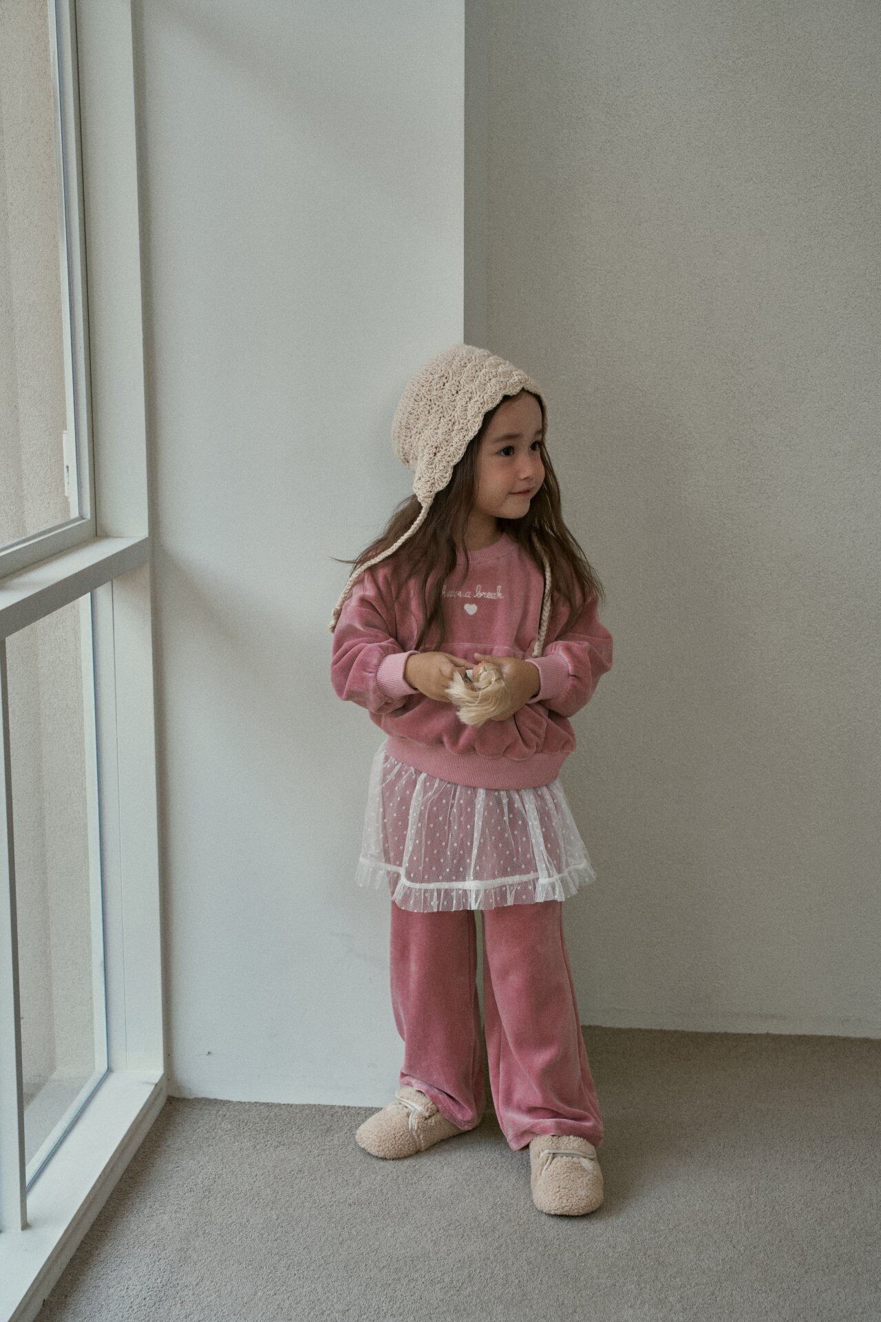 即納◆105-113 ベロア set-momo ann