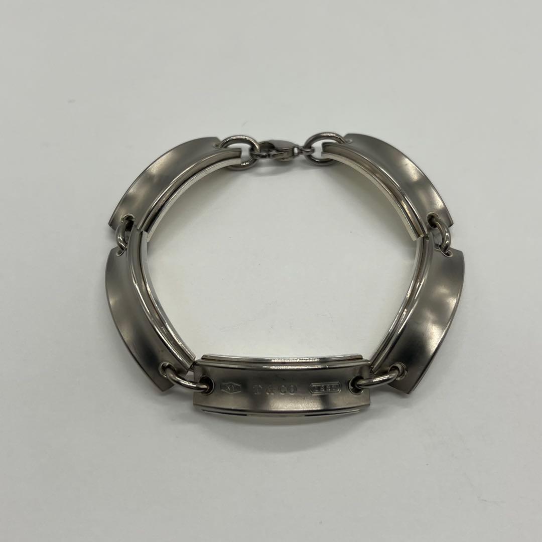 ティファニー TIFFANY 1837 プレートリンク ブレスレット SV TI