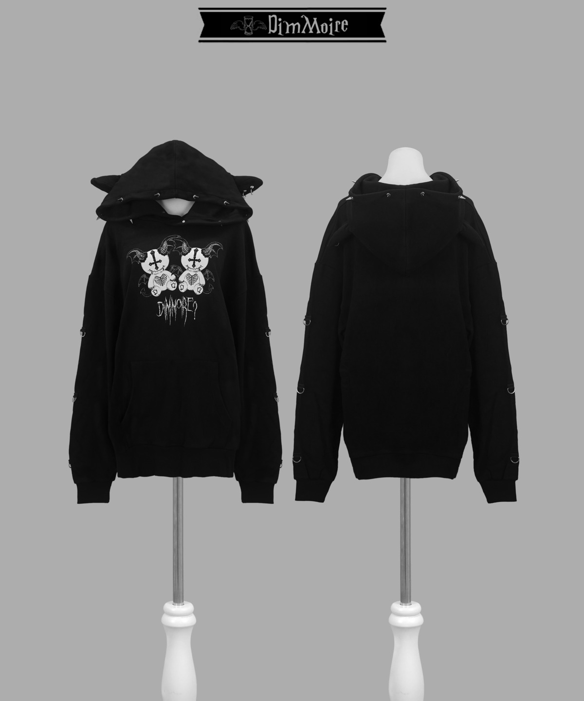 Dïmy BIGフーディ【Black】 | DimMoire