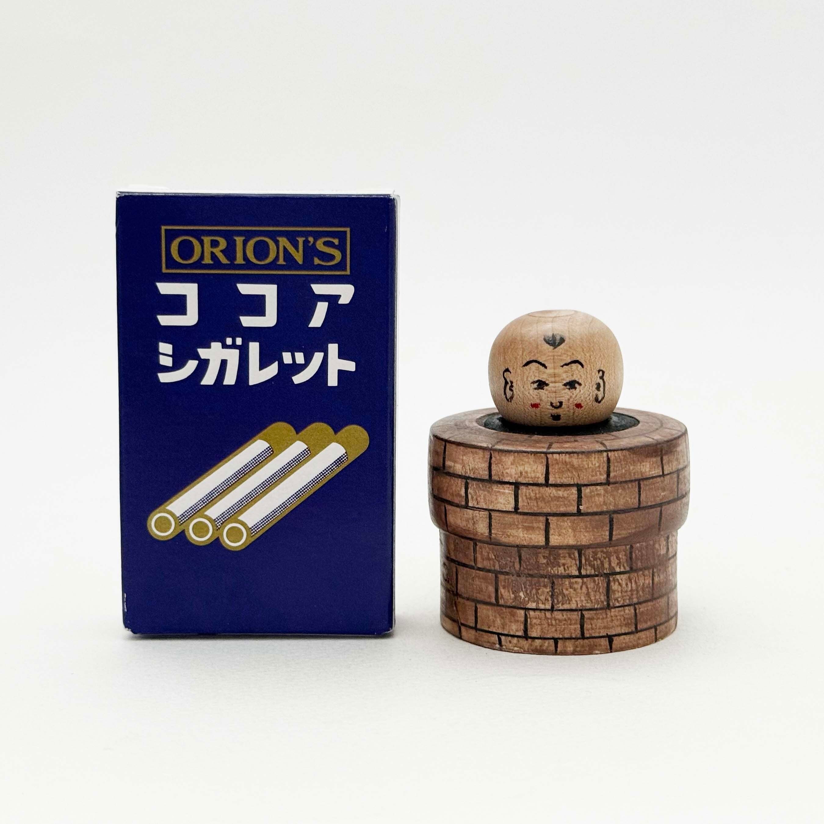 サンタこけし（土湯系 / 西山敏彦工人）