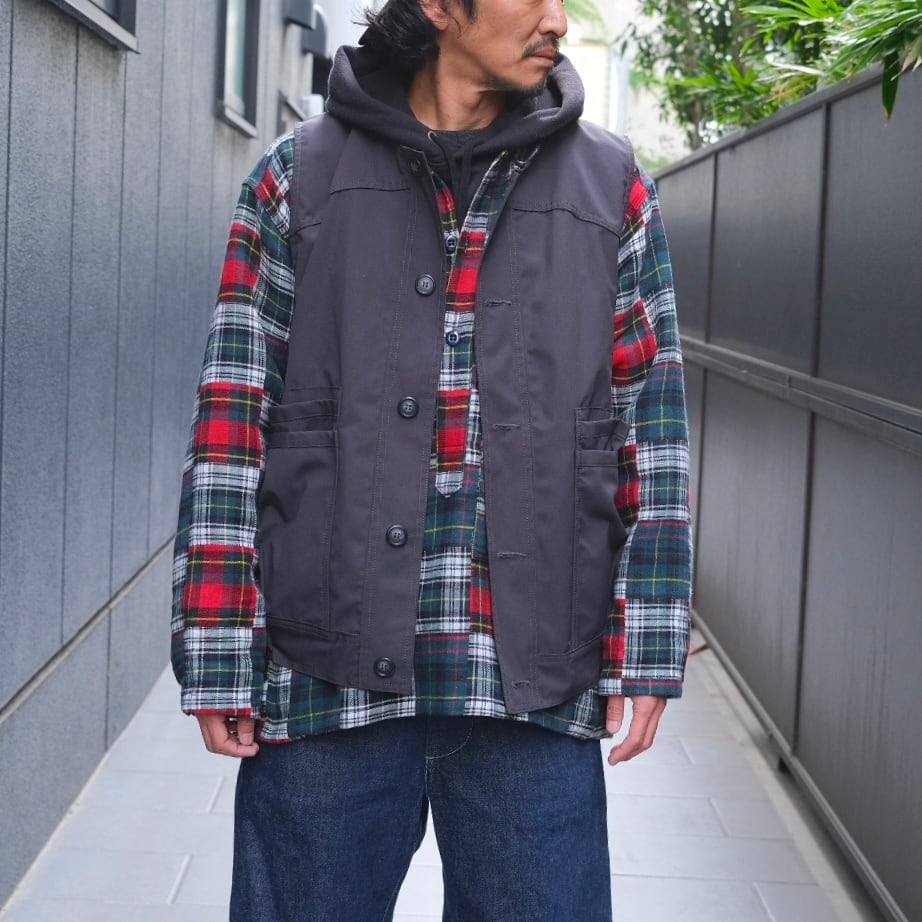 SASSAFRAS ササフラス GARDENER HALF ササフラス・ポストオーバーオールズ・ラリースミス・セントジェームス