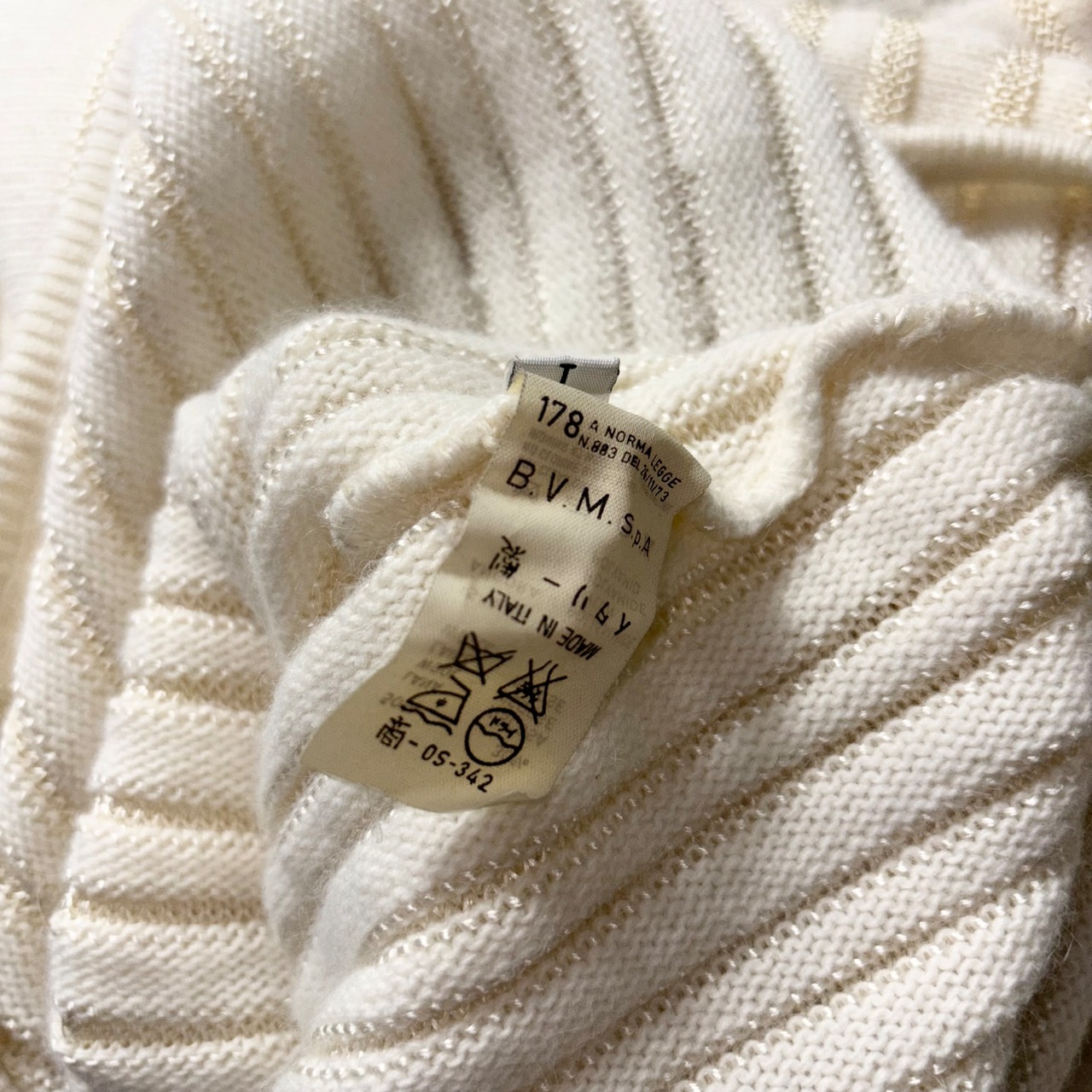 vintage GIANNI VERSACE dolman sleeve sweater (&snood)