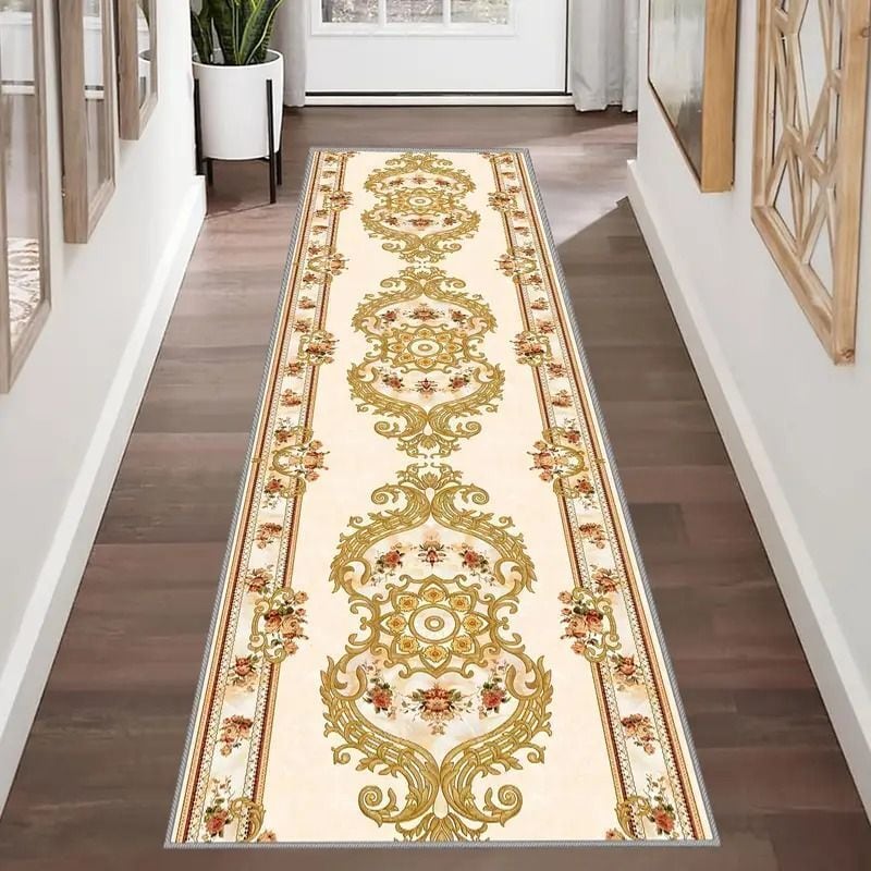 ランナー カーペット ラグジュアリー 直径150cm 直径220cm おしゃれ かわいい インテリア ロング ラグ 長方形 絨毯 滑り止め 付き