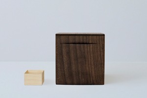 RICE STOCKER 国産桐 米びつ ライスストッカー【2kg 焼桐】 | KIRIFT 美術木箱うらた | KIRIFT Artwork wooden box Urata