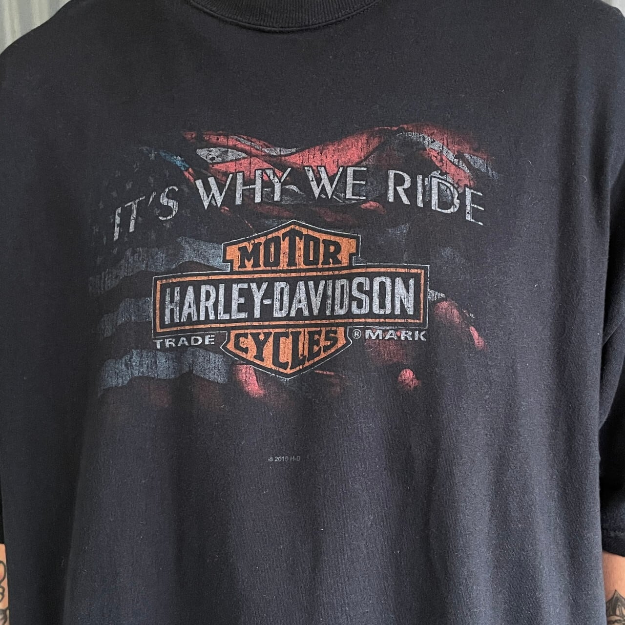 ビッグサイズ USA製 00年代 Harley-Davidson ハーレーダビッドソン