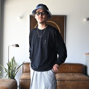 KUON(クオン)Seersucker Kite Shirt セットアップスタイル