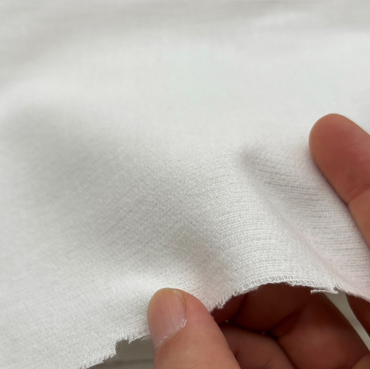 ★TB196◆2.6m◆ラスト1点!◆綿100%両面弱ネル地生地◆オフホワイト