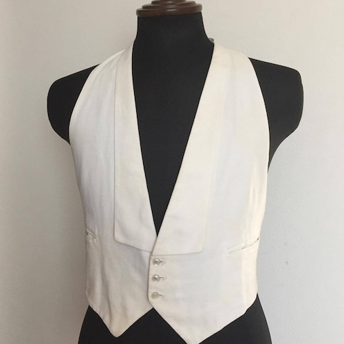 Vintage Evening Backless Marcella Waistcoat